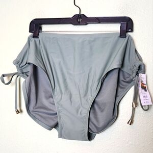 NWT - Green Tied Swim Bottoms Size 3X